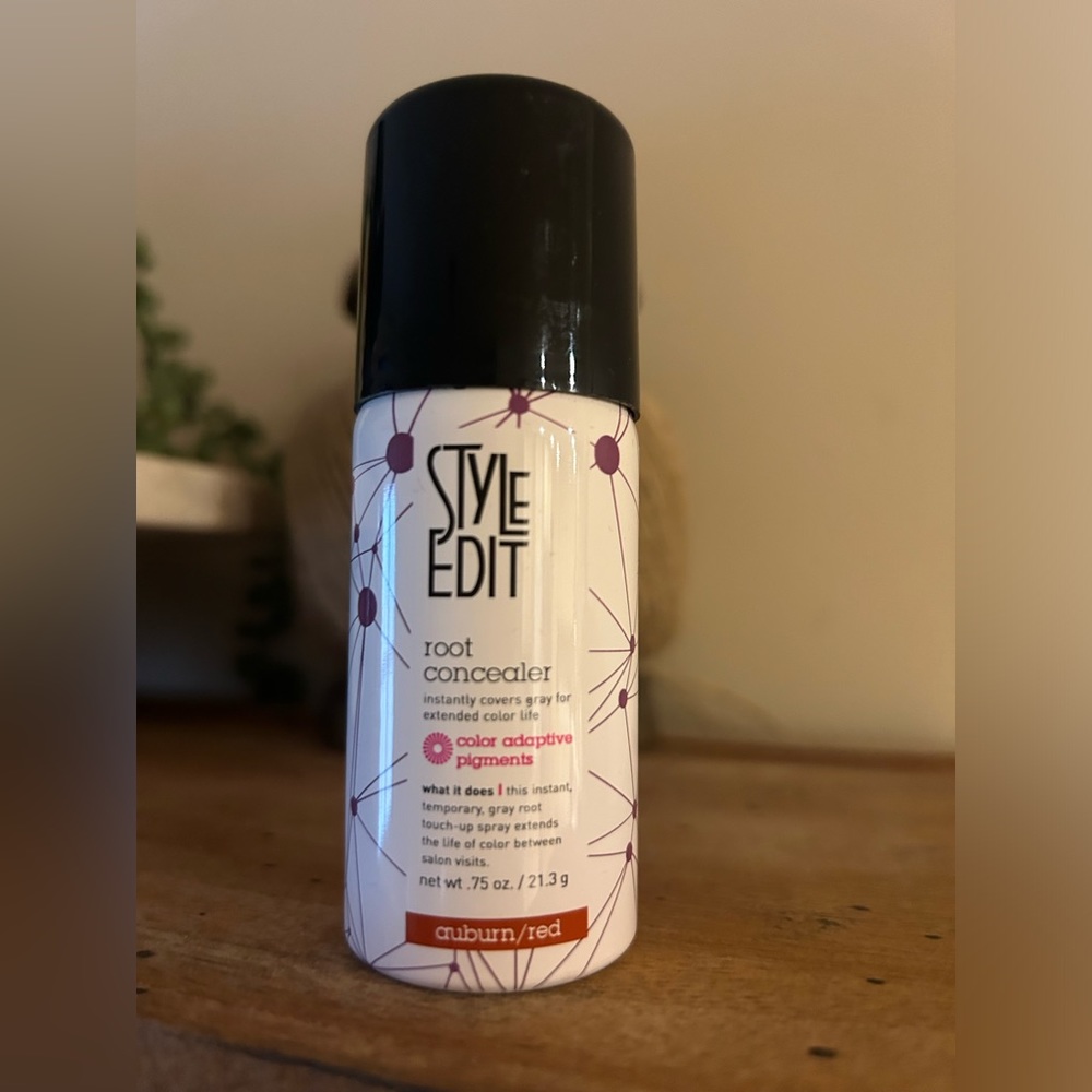 Style Edit Root Concealer Auburn/Red Root Touch-up Spray .75 oz 2 1.3 grams